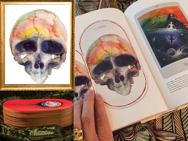 Luminous Void Tarot & Death Art Print: Featured in Taschen's Library of Esoterica