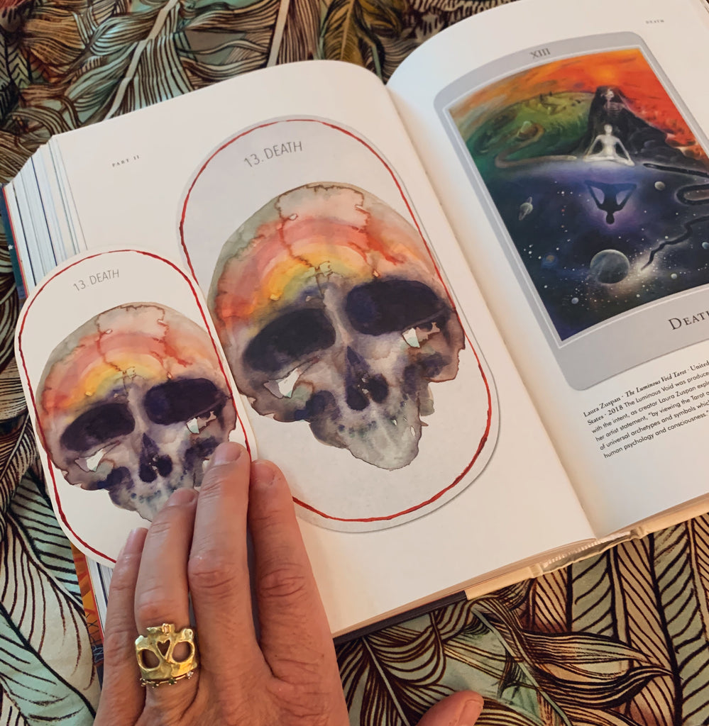 Luminous Void Tarot & Death Art Print: Featured in Taschen's Library of Esoterica
